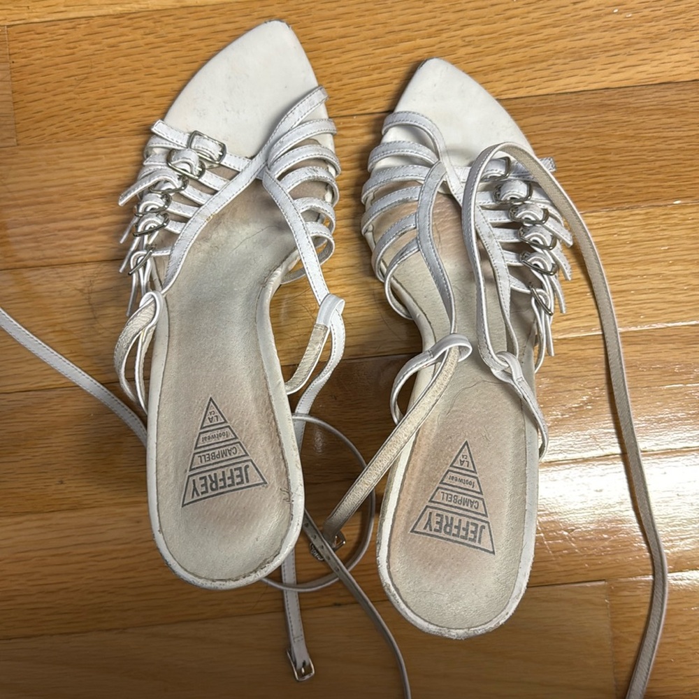 JEFFREY CAMPBELL LACE UP HEELS